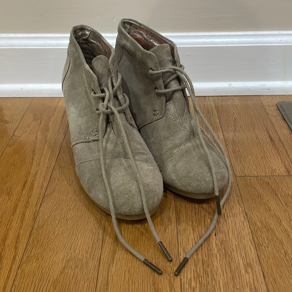 Suede Booties